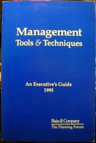 Management Tools and Techniques