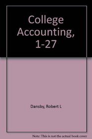 College Accounting, 1-27