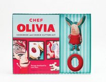 Chef Olivia Cookbook and Cookie Cutters Kit