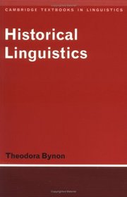 Historical Linguistics (Cambridge Textbooks in Linguistics)