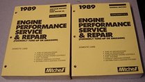 1989 Mitchell Engine Performance Service & Repair: Domestic Cars