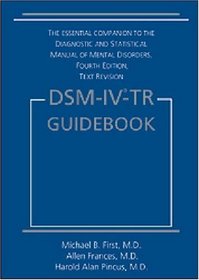 DSM-IV-TR Guidebook