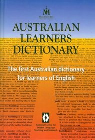 Australian Learner's Dictionary: The First Australian Dictionary for Learners of English