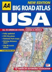 Big Road Atlas USA, Canada and Mexico 2002
