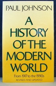 History of the Modern World: From 1917 to the 1990's