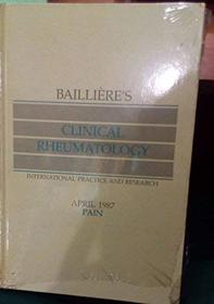 Pain (Bailliere's Clinical Rheumatology)
