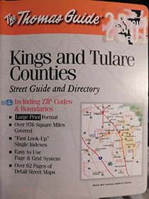 Thomas Guide 2001 Kings/Tulare Counties (Thomas Guides (Maps))