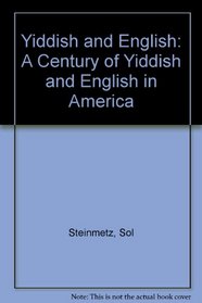 Yiddish & English (Judaic Studies Series)