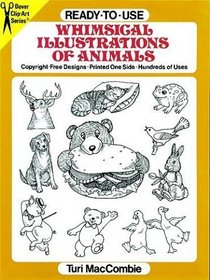 Ready-to-Use Whimsical Illustrations of Animals (Dover Clip-Art Series)