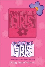 KJV Study Bible for Girls Pink Duravella