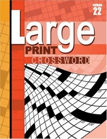 Large Print Crossword Puzzle Book