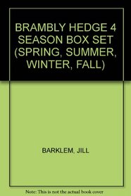 BRAMBLY HEDGE 4 SEASON BOX SET (SPRING, SUMMER, WINTER, FALL)