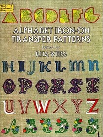 Alphabet Iron-On Transfer Patterns
