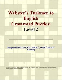 Webster's Turkmen to English Crossword Puzzles: Level 2