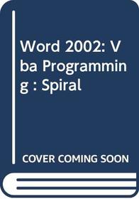 Course ILT: Microsoft Word 2002: VBA Programming