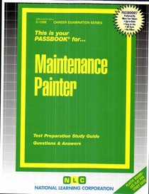 Maintenance Painter (Passbook for Career Opportunities)