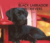 Labrador Retrievers, Black For the Love of  2008 Deluxe Wall Calendar