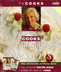 Mary Berry's Desserts and Puddings: Book and Video Pack (TV Cooks)
