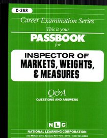 Inspector of Markets Weights and Measures (C-368)