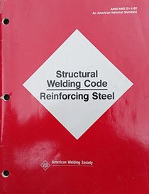 Structural Welding Code Reinforcing Steel Dod Adopted: D1.4-92 (ANSI/Aws)