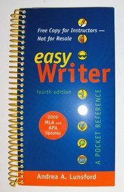 EasyWriter Fourth Edition, with 2009 MLA and APA Update: A Pocket Reference (Spiral-Bound) (EasyWriter, Fourth Edition)