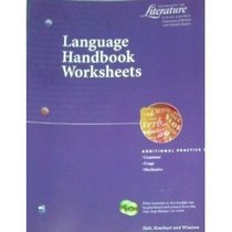Elements of Literature Language Handbook Worksheets