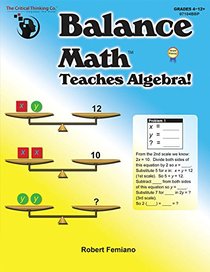 Balance Math Teaches Algebra!