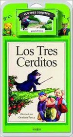 Los Tres Cerditos/The Three Little Pigs - Libro y Cassette (Spanish Edition)