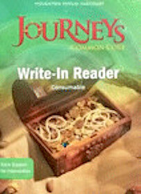 Journeys: Write-in Reader Volume 1 Grade 1