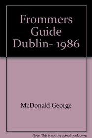 Frommers Guide Dublin, 1986