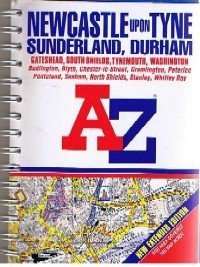 A-Z Street Atlas of Newcastle-upon-Tyne, Sunderland and Durham