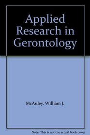 Applied Research in Gerontology