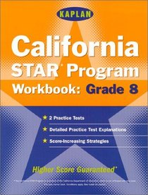 Kaplan California Star Program Workbook: Grade 8