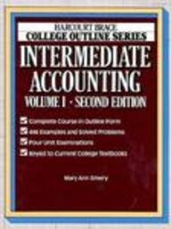 Intermediate Accounting (Harcourt Brace Jovanovich College Outline Series)
