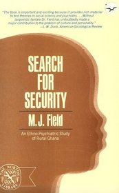 Search for Security: An Ethno-Psychiatric Study of Rural Ghana