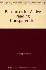 Resources for Active reading transparencies