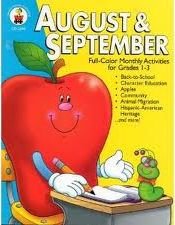 August & September: Full-Color Monthly Activities for Grades 1-3