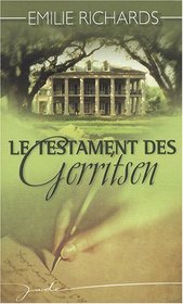 le testament des gerritsen