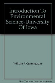 Introduction To Environmental Science-University Of Iowa