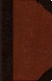 ESV New Classic Reference Bible (TruTone, Brown/Cordovan, Portfolio Design)