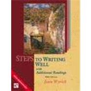 Steps to Writing Well with Additional Readings