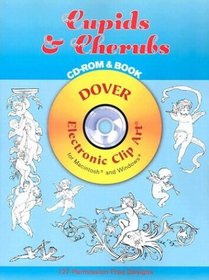 Cupids & Cherubs CD-ROM and Book (Dover Electronic Clip Art)