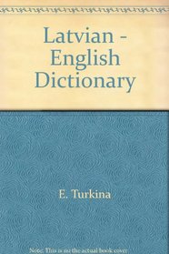 Latvian - English Dictionary