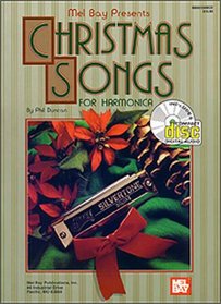 Mel Bay Christmas Songs for Harmonica -Book/CD set
