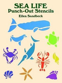 Sea Life Punch-Out Stencils (Punch-Out Stencils)
