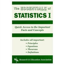 The Essentials of Statistics I (Essentials)