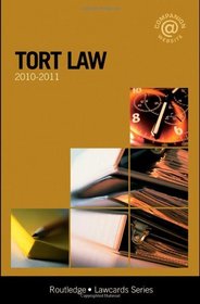 Tort Lawcards 2010-2011 (Law Cards)