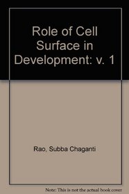 Role Of Cell Surface Devel (v. 1)