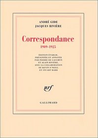 Correspondance, 1909-1925 (French Edition)