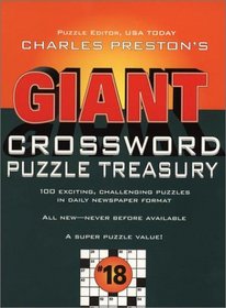 Giant Crossword Puzzle Treasury 18 (Gabe Wager Mystery)